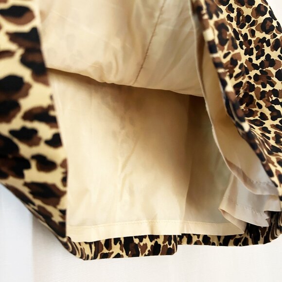 Vintage ABS Allen Schwartz Leopard Mini Y2k - Picture 6 of 8